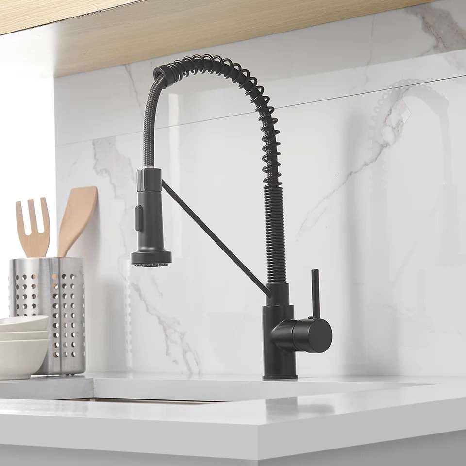 خلاط مطبخ سوستة اسود زاوية