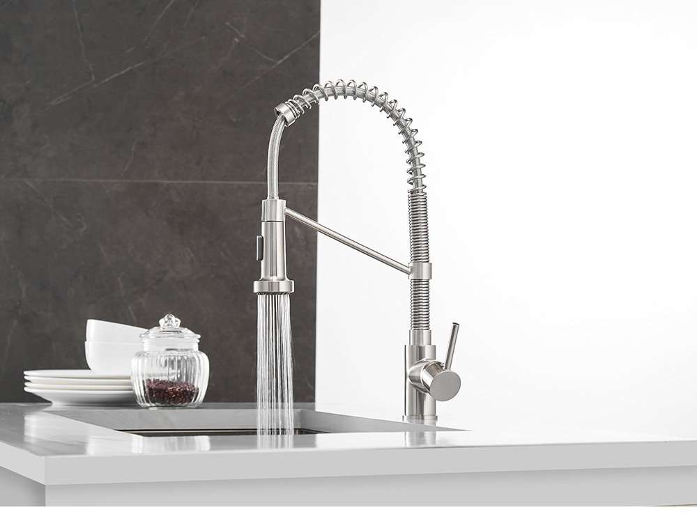 خلاط مطبخ سوستة فضي مط زاوية