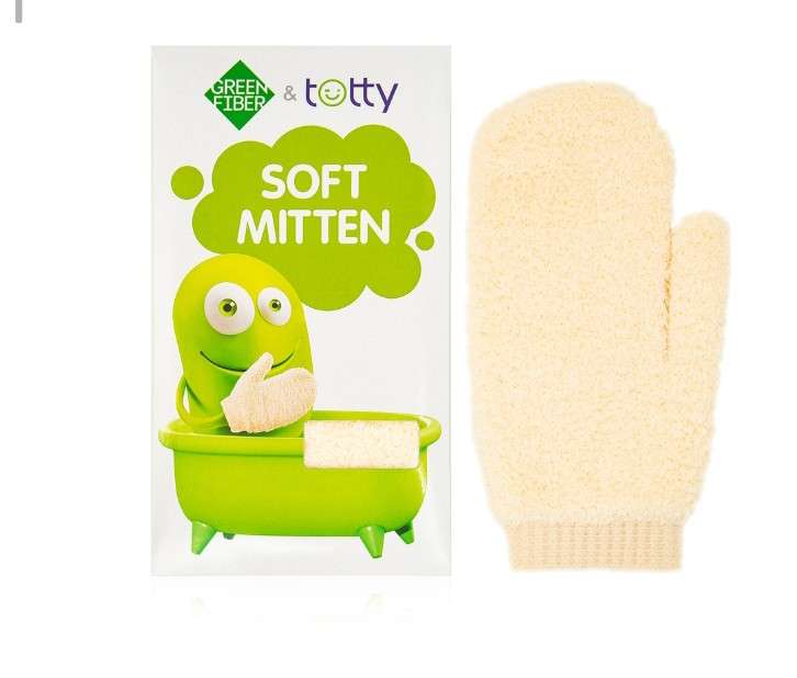 قفاز ناعم للأطفال للإستحمام