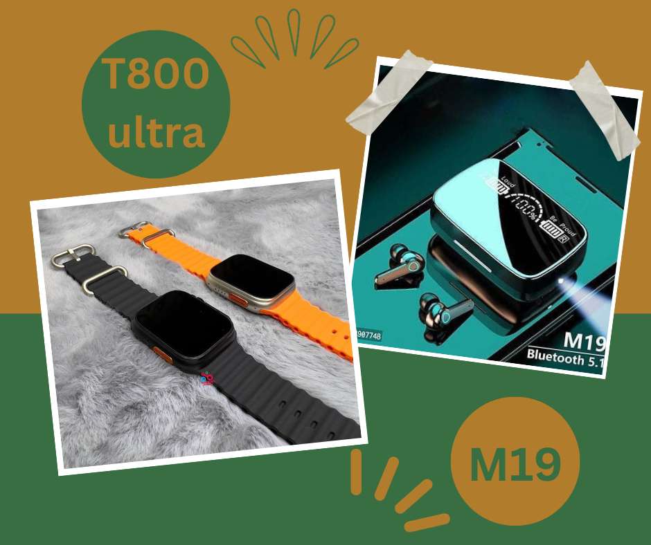 ساعة تاتش + ايربودز