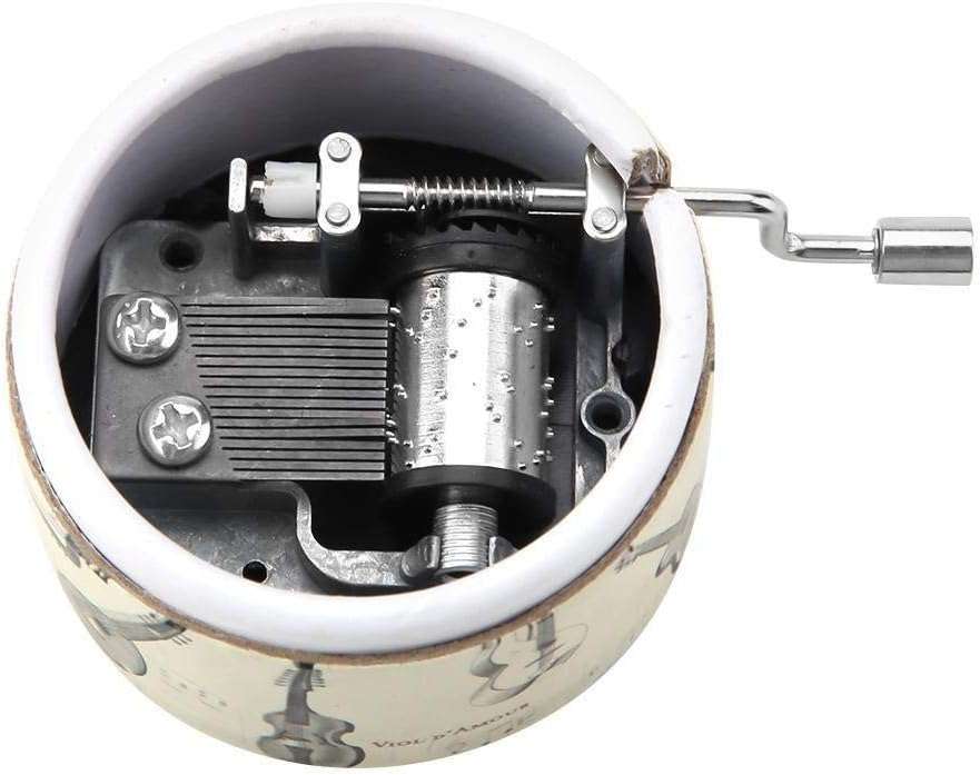 كرنك يدوي صندوق تشغيل الموسيقى كمان صغير نمط B091D3B3FY