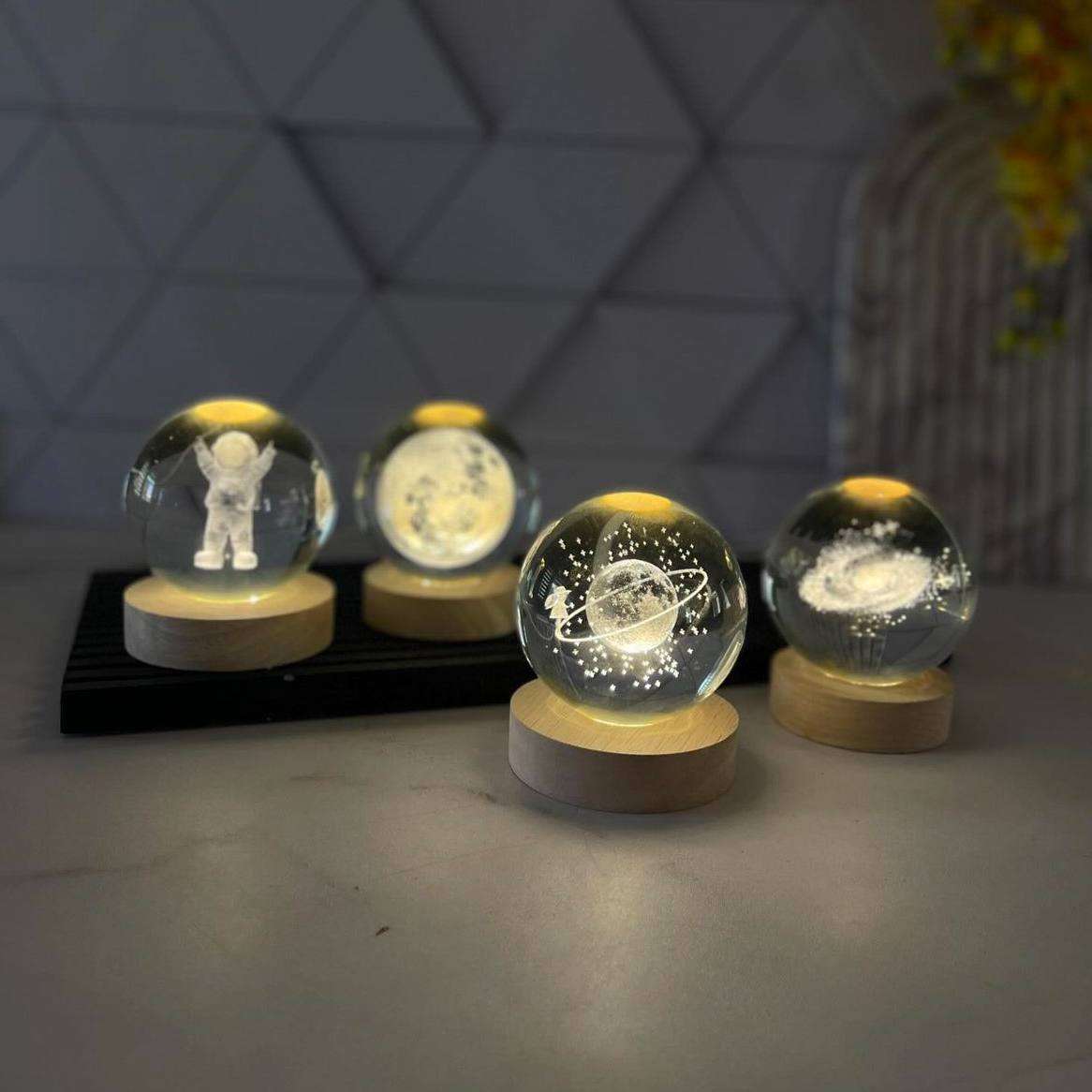 البلورة التريندي اشكال الفضاء والخيال العلمى المجسم