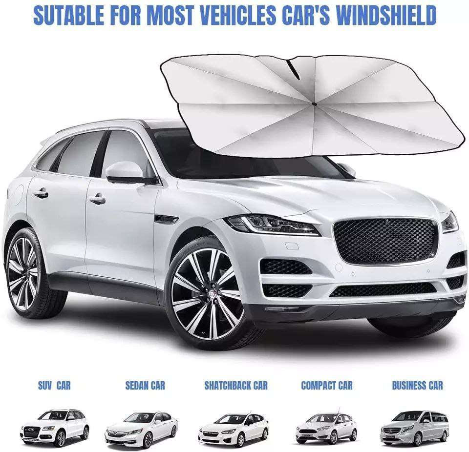 شمسيه السياره الحجم الجامبـــو تحل لك نمبر وان الحل الامثل لعربيتك   ✨