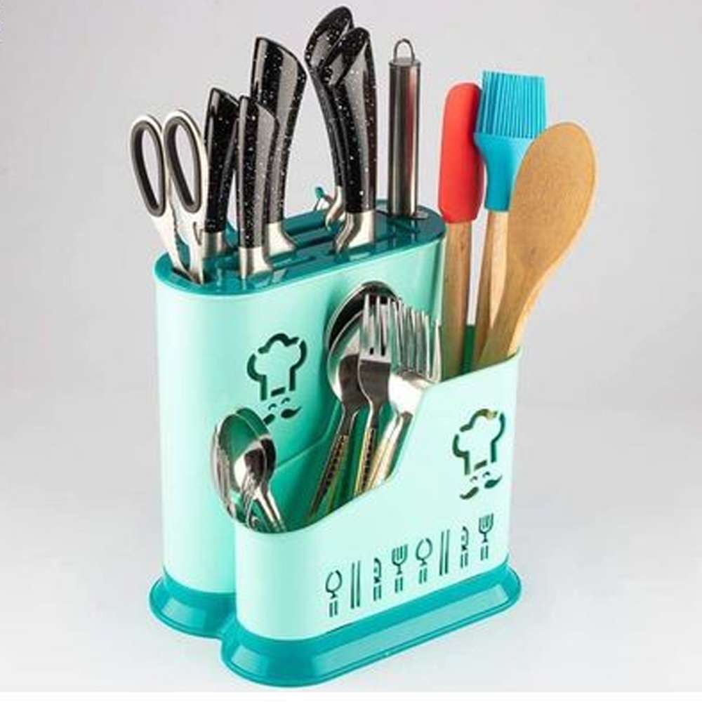 رشاقة سكاكين و منظم سمارت + حامل معالق و شوك