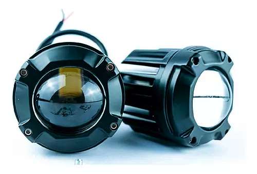 عدسة اضاءه شبورة   xl نورها ابيض في العالي واصفر في الواطي