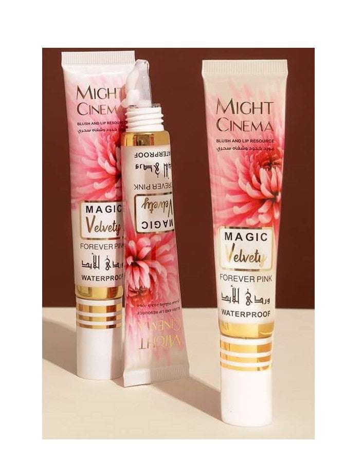 أحمر الخدود وأحمر الشفاه