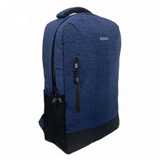 حقيبة ظهر للكمبيوتر المحمول من Iconz باللون الأزرق*الأسود 4031