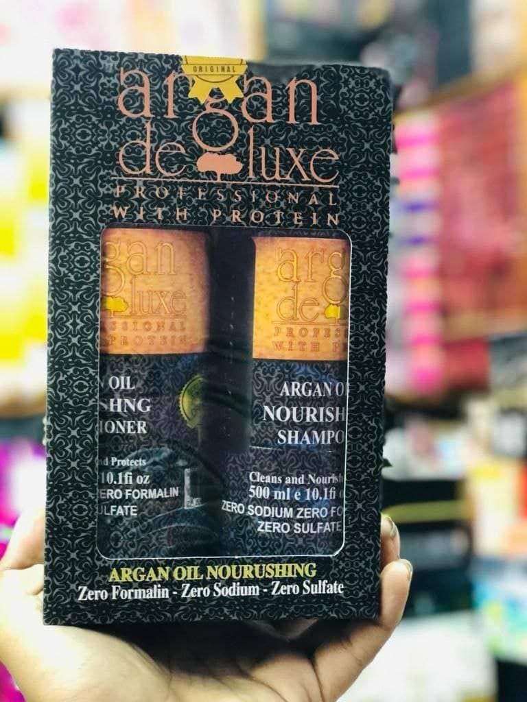 شامبو وبلسم الارجان ديلوكس