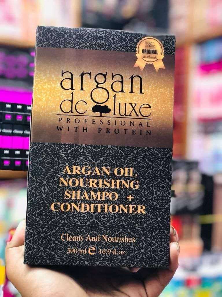 شامبو وبلسم الارجان ديلوكس