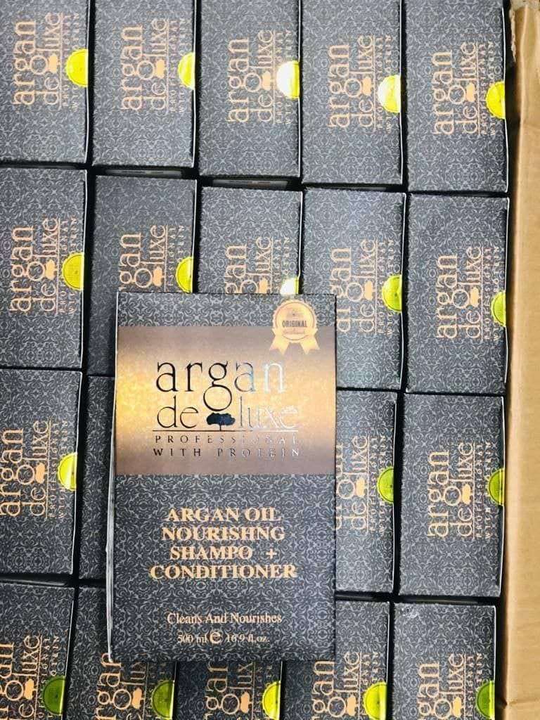 شامبو وبلسم الارجان ديلوكس