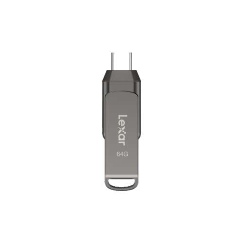 Lexar JumpDrive 64GB Dual Drive Flash D400 - LJDD400064G-BNQNG