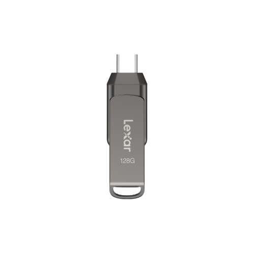 Lexar JumpDrive 128GB Dual Drive Flash D400 - LJDD4000128G-BNQNG