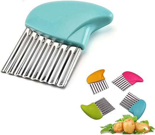 قطاعة لتقطيع البطاطس المقلية والفواكه والخضراوات من الستانلس ستيل