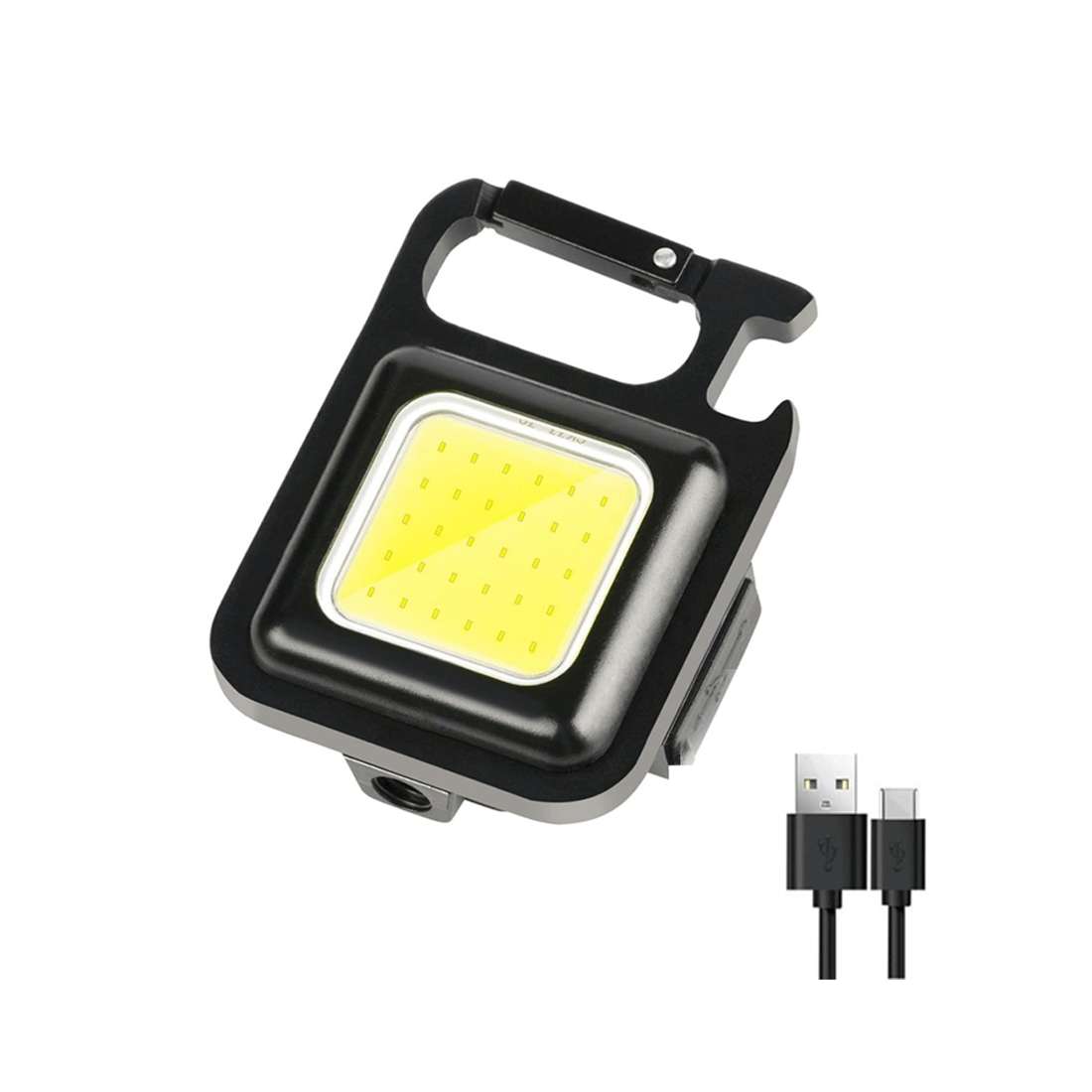 كشاف ميدالية ميني قابل للشحن وقابل للطي