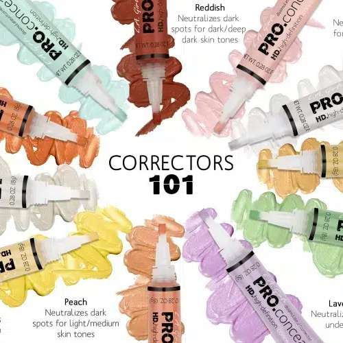 مصحح برو لاجيرل بألوانه وكل لون له وظيفة خاصة