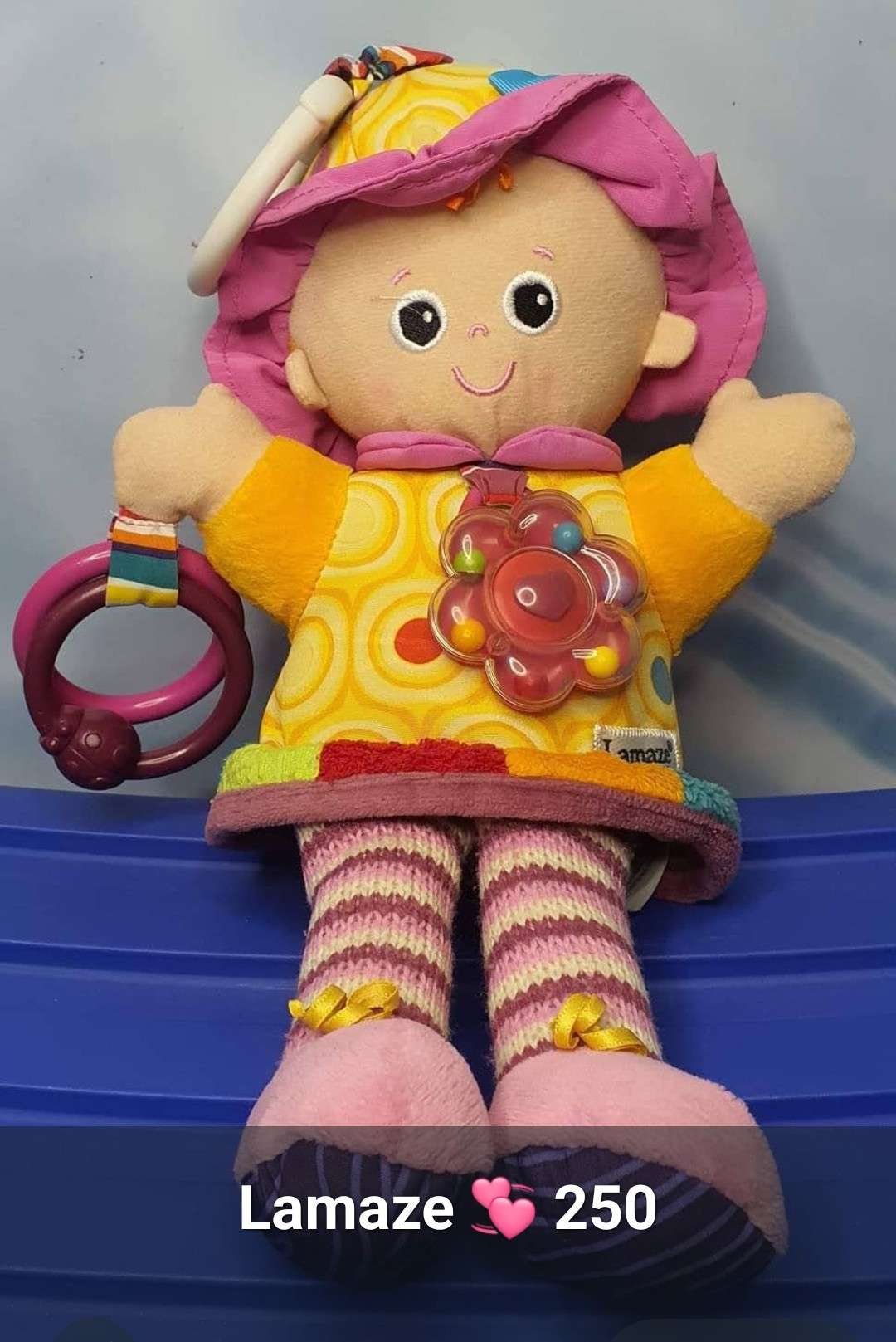 Lamaze rattle doll