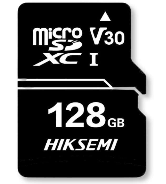 HIKSEMI 128GB Micro Card With Adapter - HS-TF-C1-128G ADAPTER