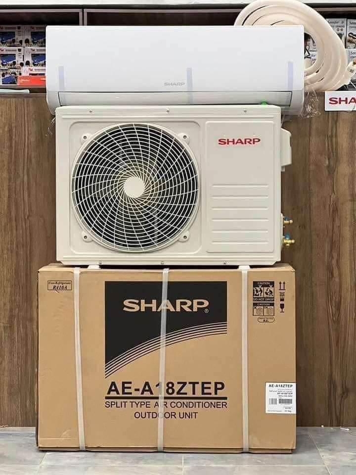 تكييف شارب 1.5 حصان 
بارد ساخن. ديجيتال بلازما استيراد جديد بالكرتونه