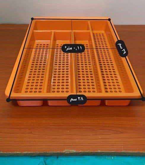 منظم درج المعالق والشوك والسكاكين بلاستيك شحن اسكندريه فقط