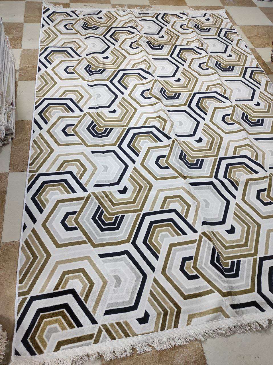 حافظة السجاد  التركي القطيفة فرو السوفت الناعم