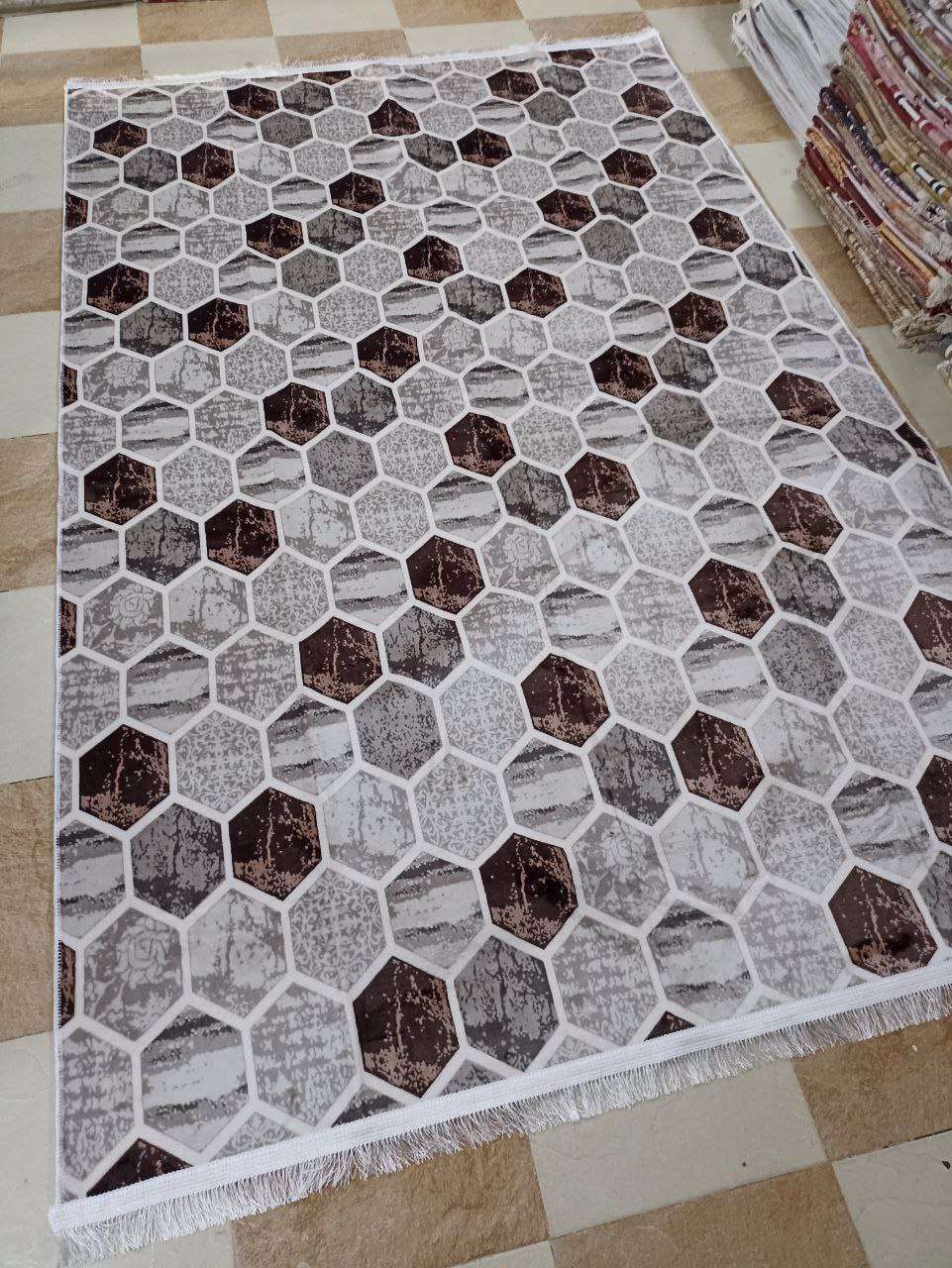 حافظة السجاد  التركي القطيفة فرو السوفت الناعم