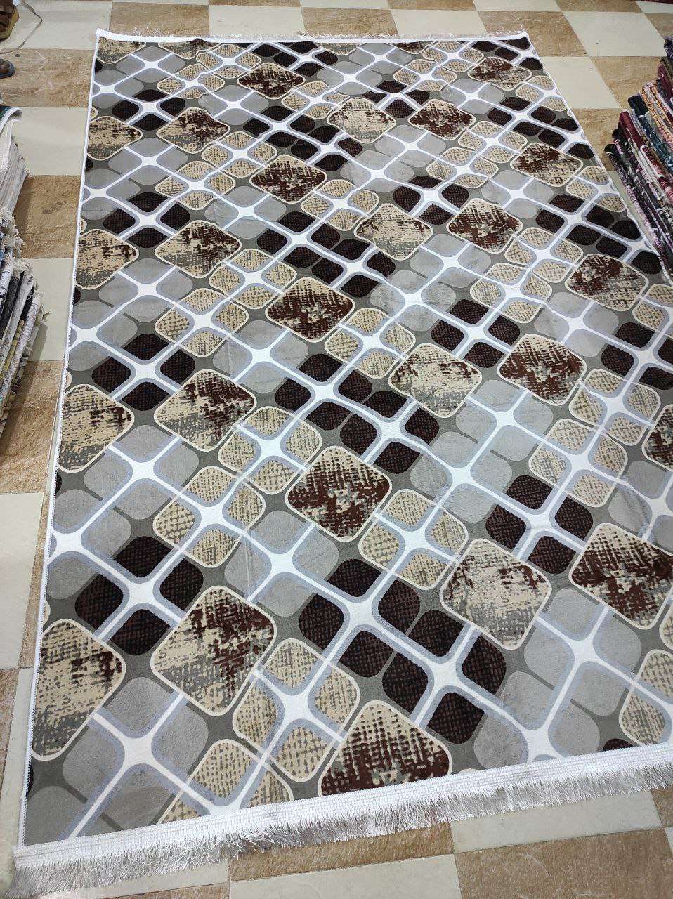 حافظة السجاد  التركي القطيفة فرو السوفت الناعم