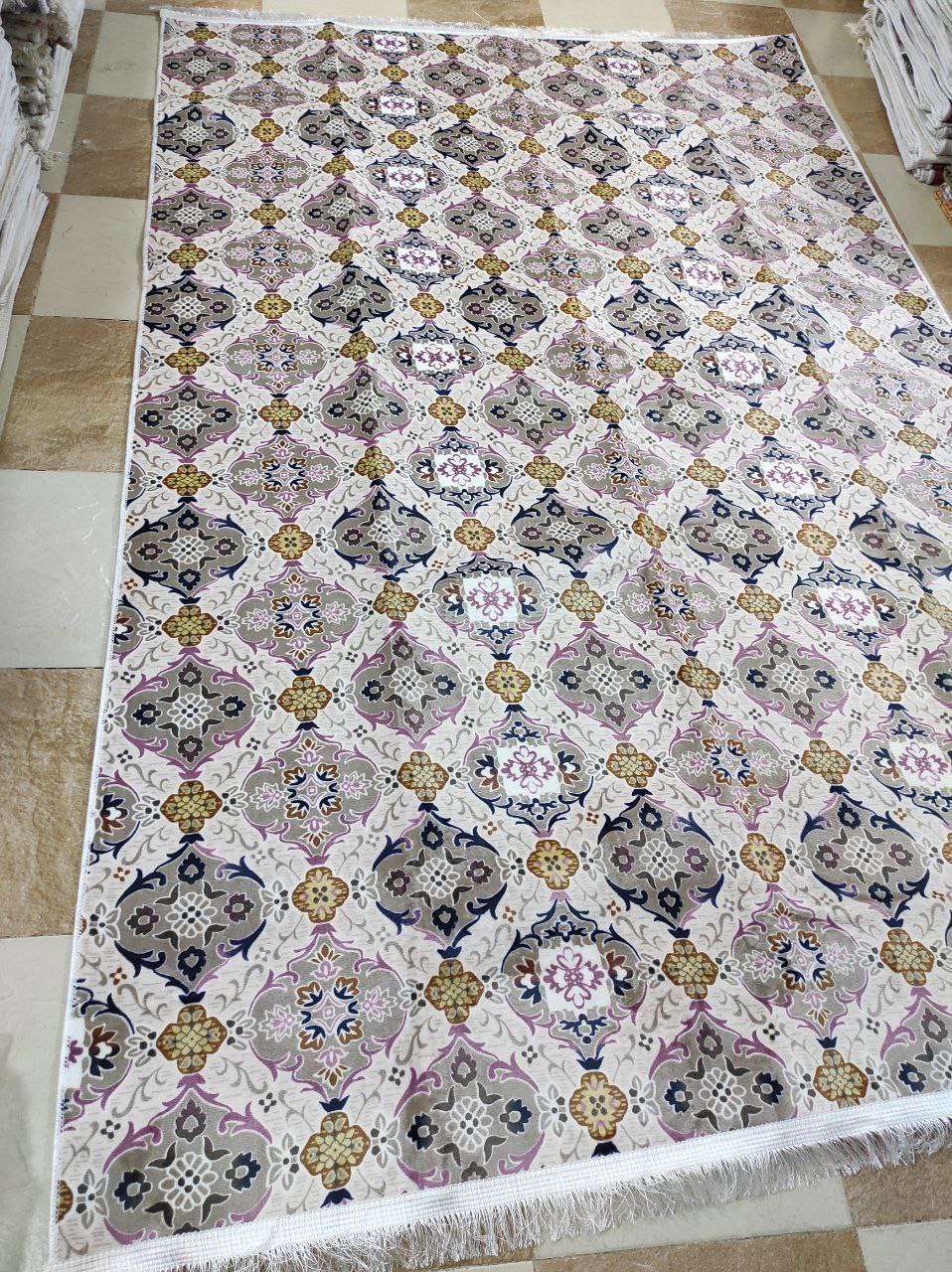 حافظة السجاد  التركي القطيفة فرو السوفت الناعم