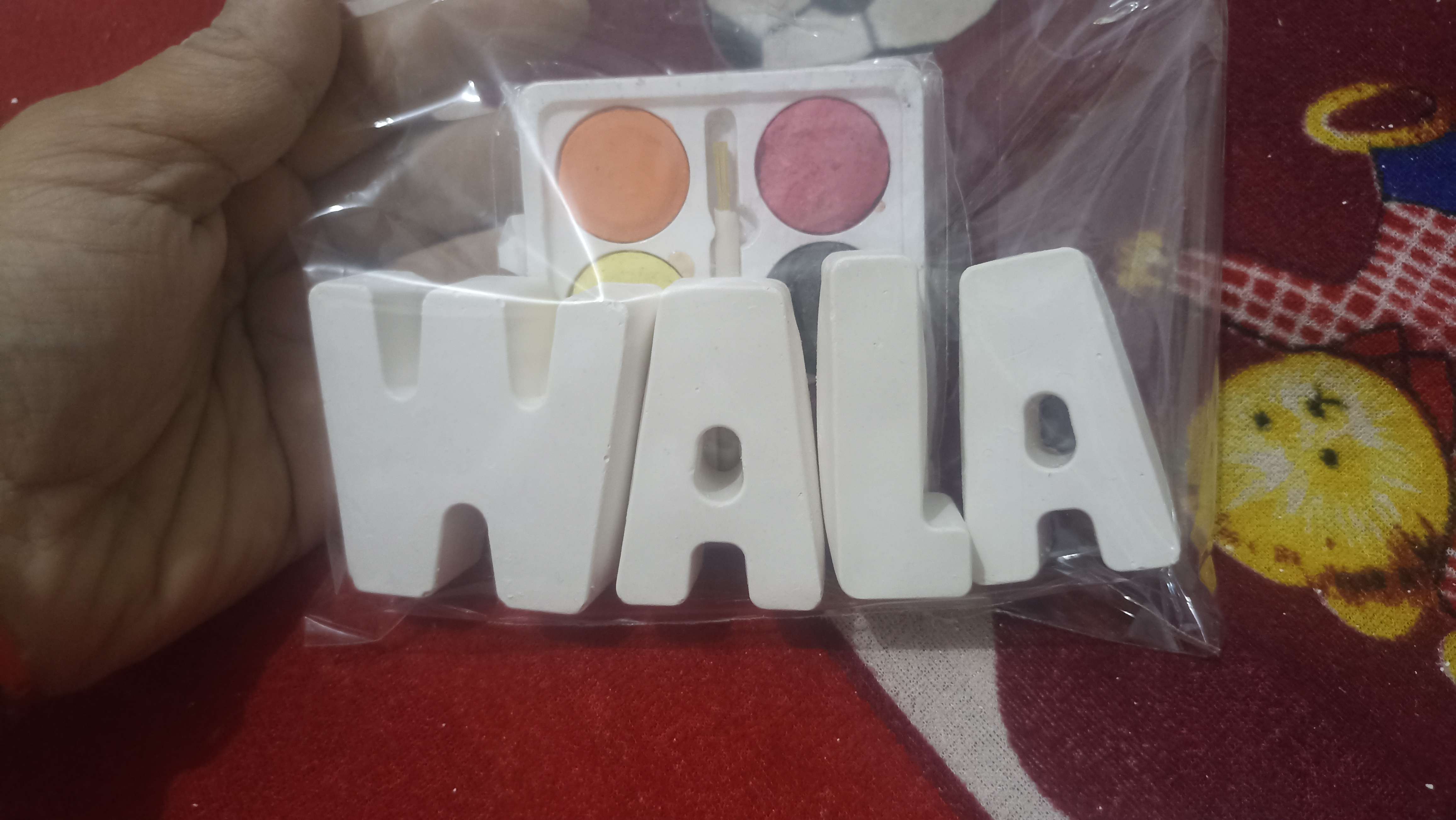 لعبة اشكال جبس للتلوين