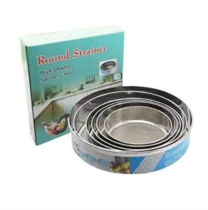 منخل سلك مقاسات مختلفه 6قطع