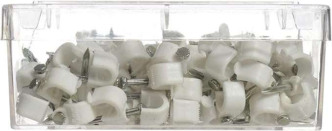 صندوق مثبت أسلاك على الخشب مع مسمار B0BY99M6H3