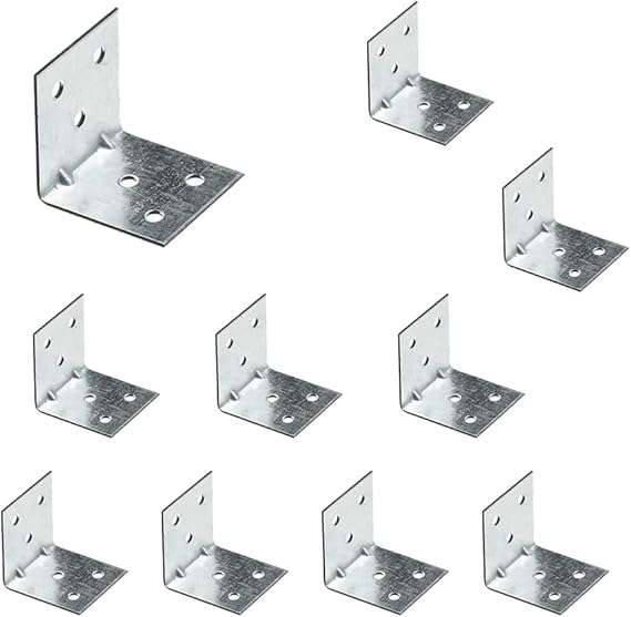 عبوة من 10 موصلات خشبية للزوايا-B0CXF3RQXY