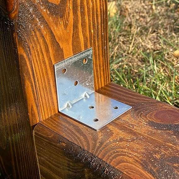 عبوة من 10 موصلات خشبية للزوايا-B0CXF3RQXY