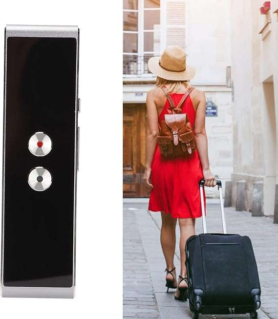 مترجم صوتي ذكي T8 + جهاز مترجم لغات ذكي-B09VH36223