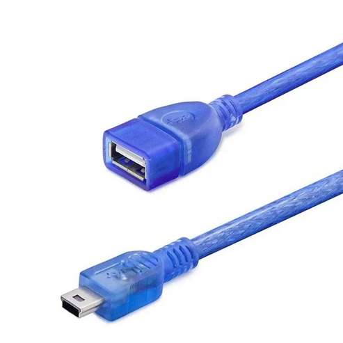 Aplus USB Female To Mini USB Male 5 pin 30cm (AB-15G)