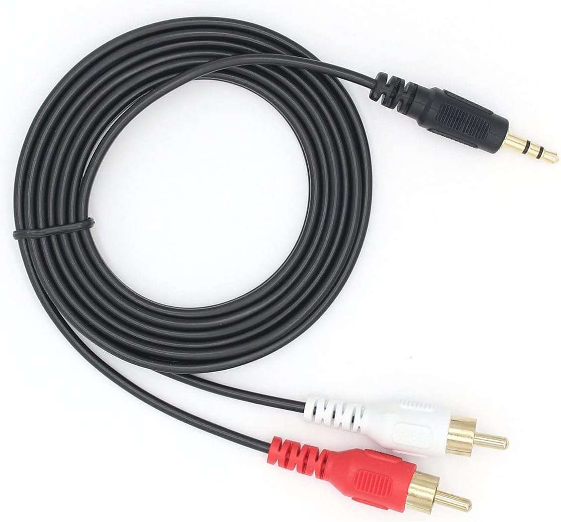 كابل صوت 2×1 طول 5 متر -  Audio Cable 2 *1 5M