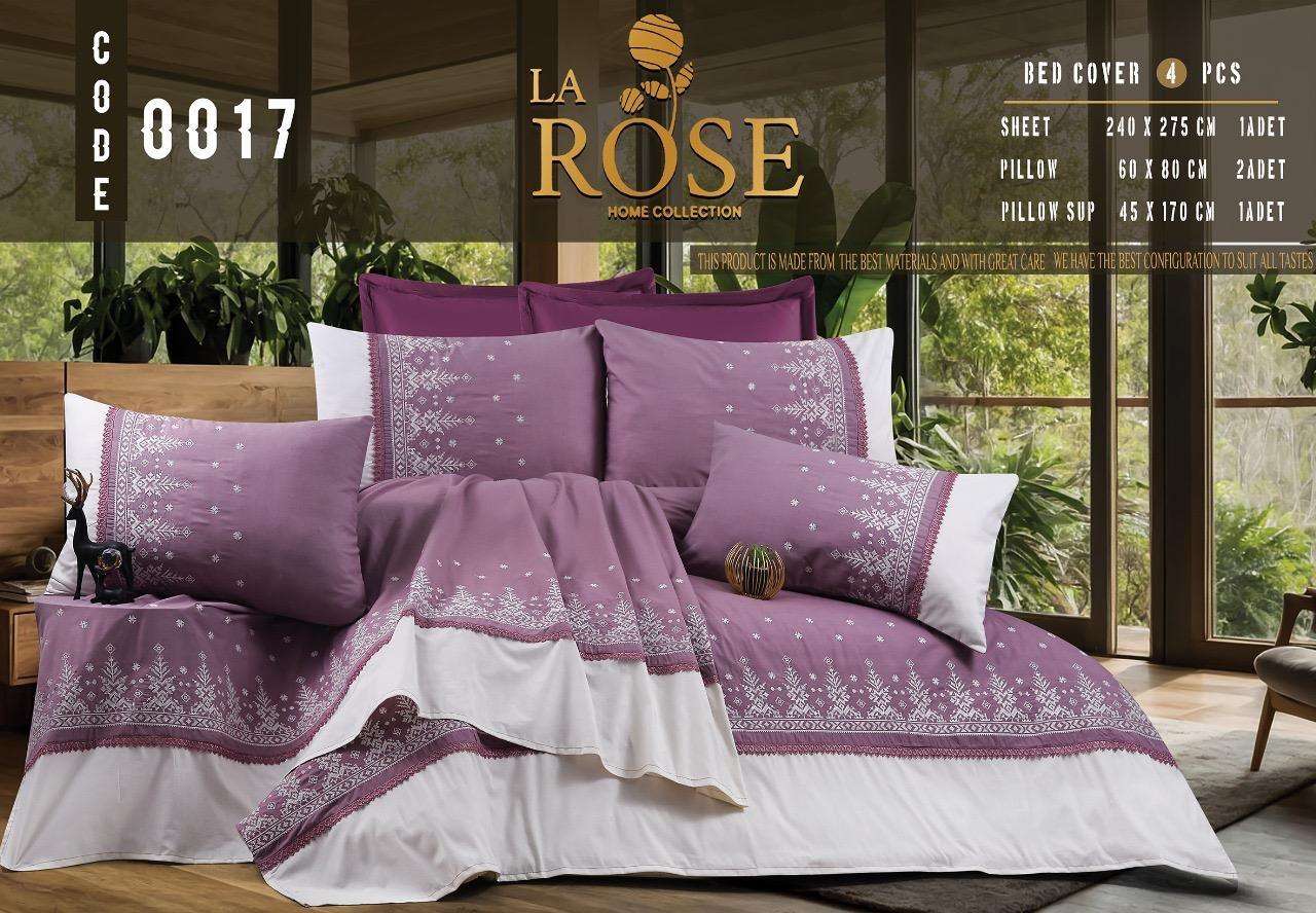 طقم سرير قطن مطرز لاروس 0017

قطن صافي 4 قطع كبير 
ملاية 2