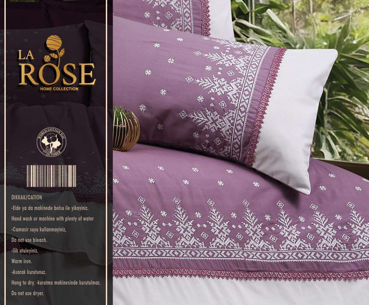 طقم سرير قطن مطرز لاروس 0017

قطن صافي 4 قطع كبير 
ملاية 2