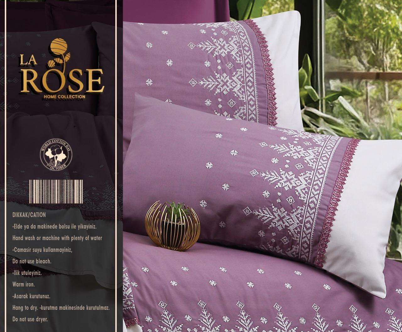 طقم سرير قطن مطرز لاروس 0017

قطن صافي 4 قطع كبير 
ملاية 2