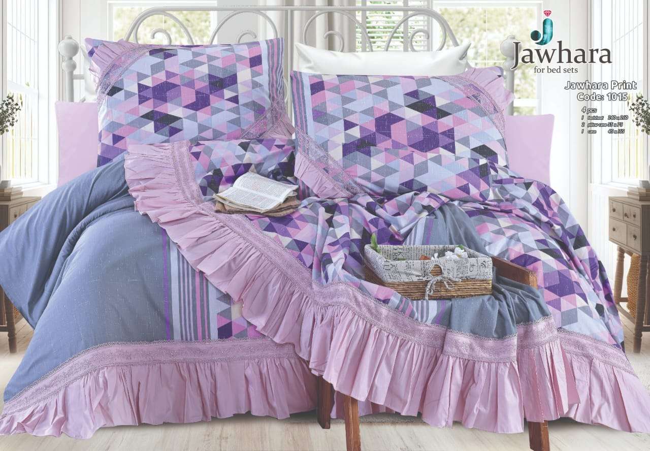 ملاية سرير قطن كبير