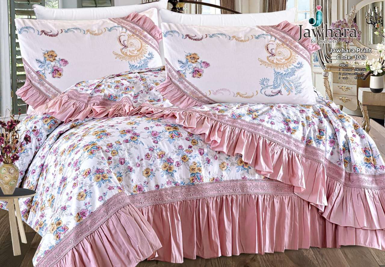 ملاية سرير قطن كبير