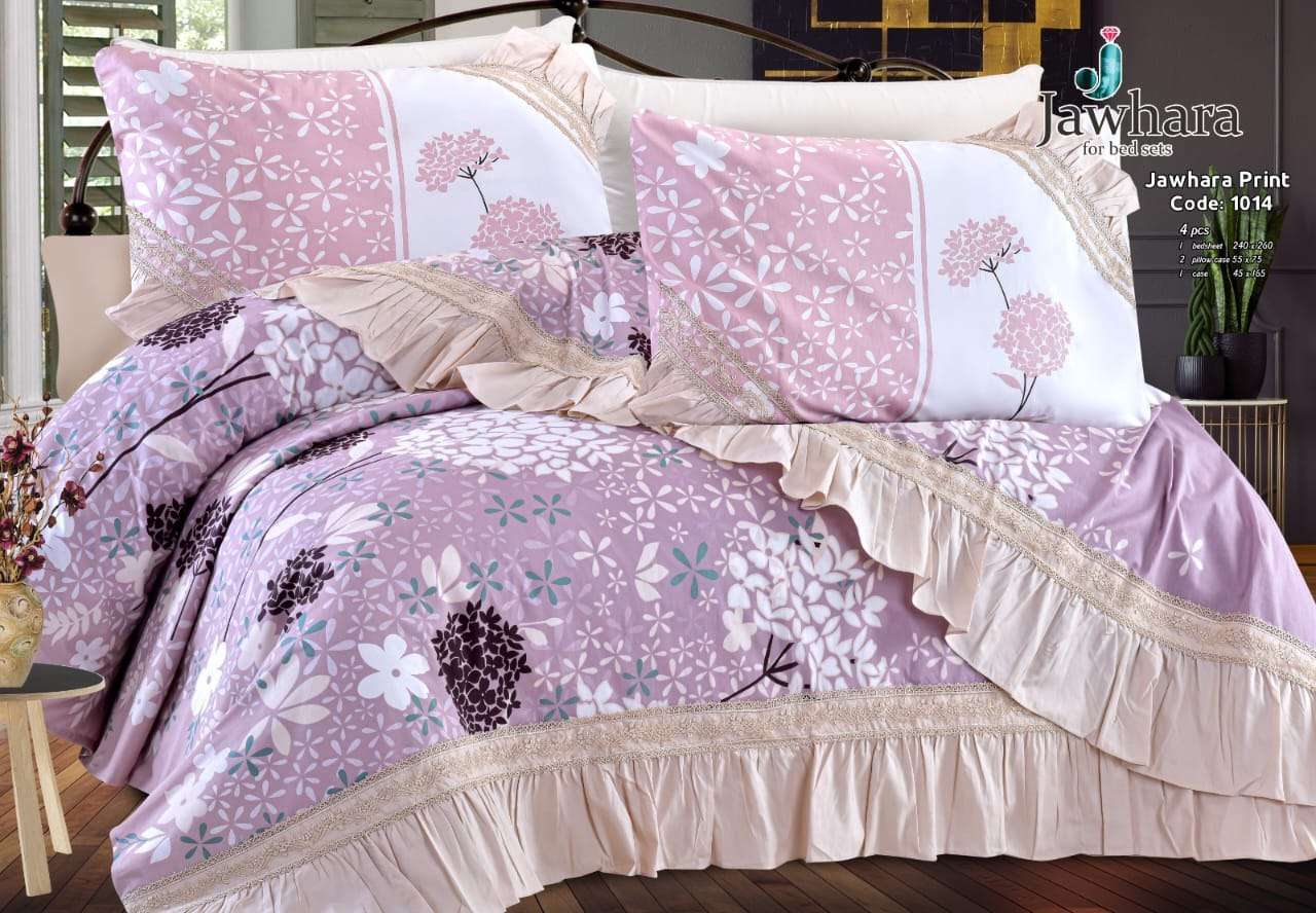 ملاية سرير قطن كبير