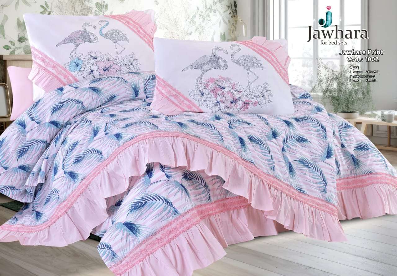 ملاية سرير قطن كبير