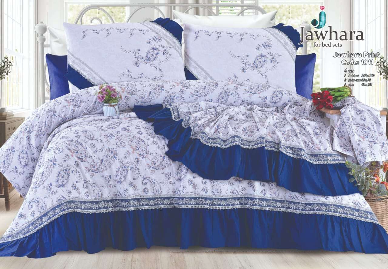 ملاية سرير قطن كبير