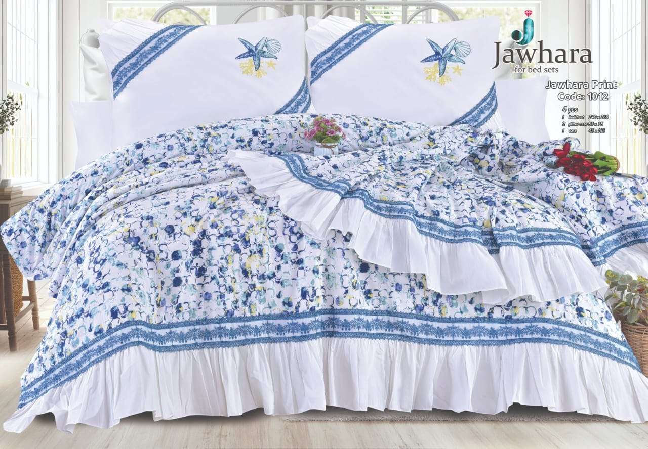 ملاية سرير قطن كبير