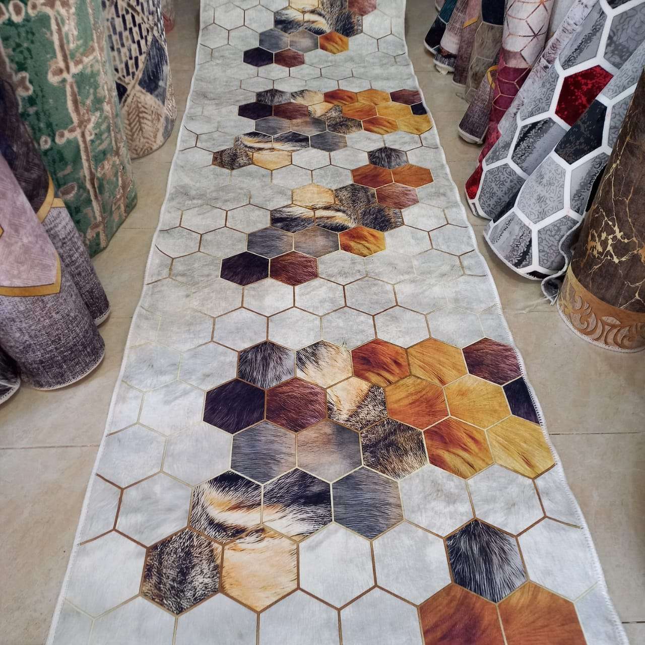 مشاية ثري دي ممتاة ضد الانزلاق بديل سجاد