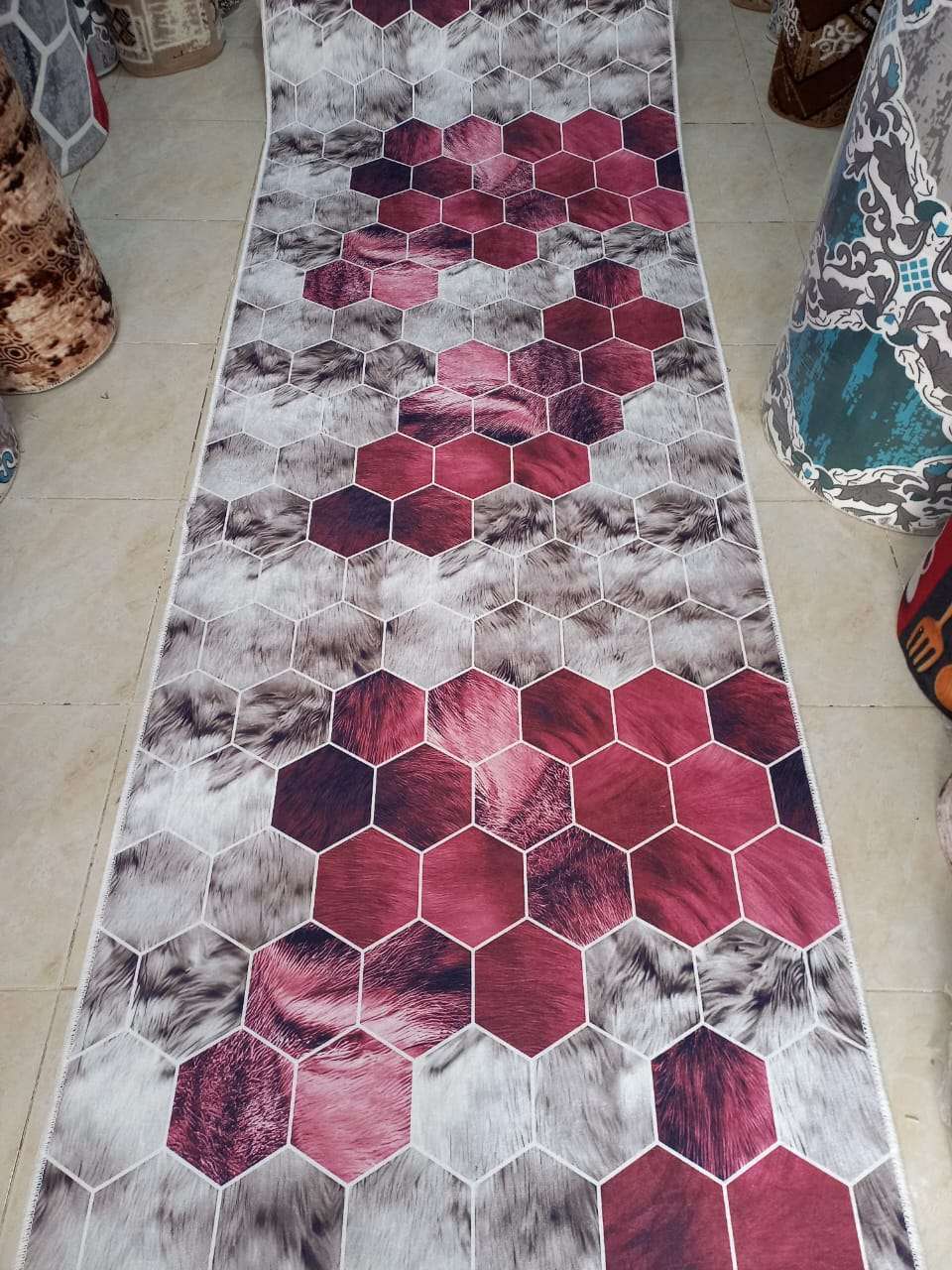 مشاية ثري دي ممتاة ضد الانزلاق بديل سجاد