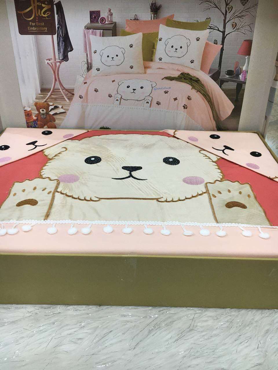 طقم دباديبو الخيال اطفال
قطن صافي 
6 قطع 
2 ملاية 240x200