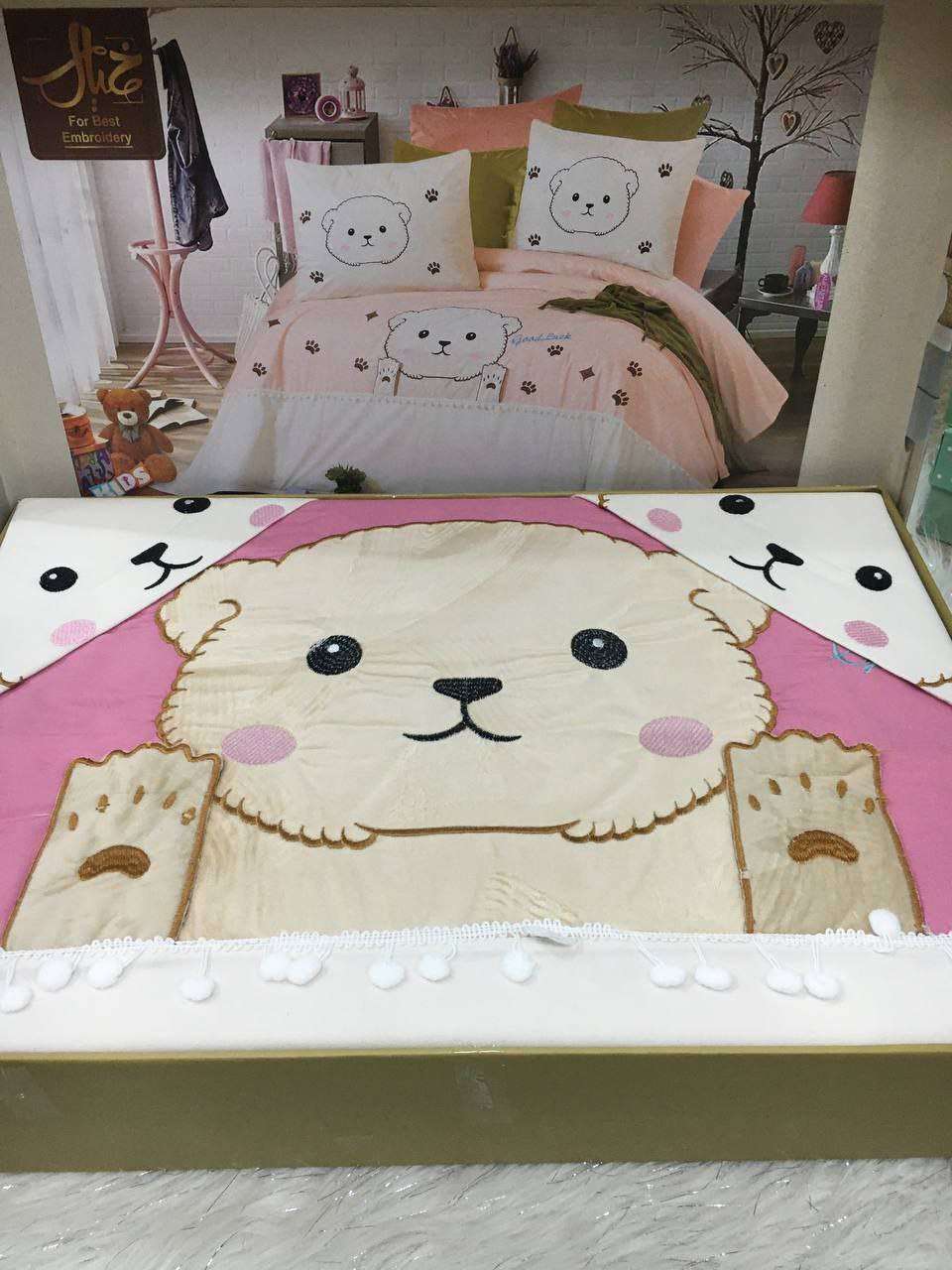 طقم دباديبو الخيال اطفال
قطن صافي 
6 قطع 
2 ملاية 240x200