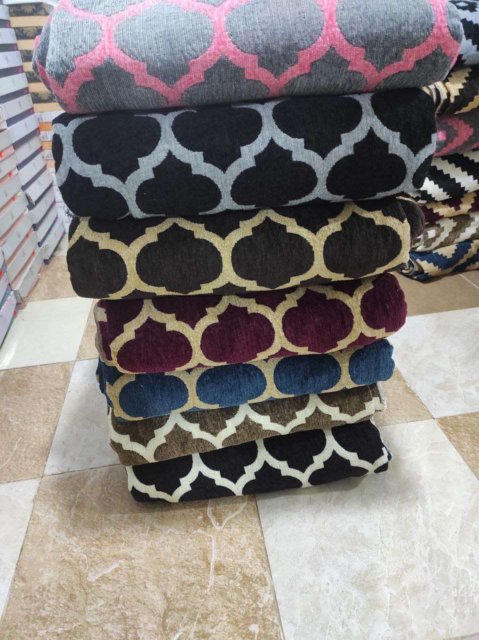 الحافظة الجوبلان ايكيا دبل فيس بفرنشة شراشيب قطن