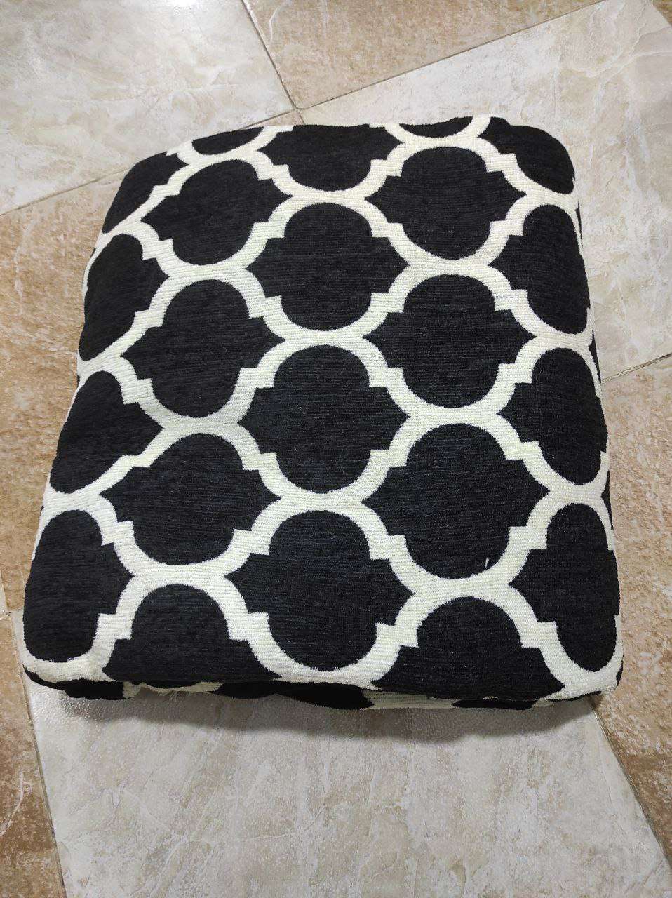 الحافظة الجوبلان ايكيا دبل فيس بفرنشة شراشيب قطن